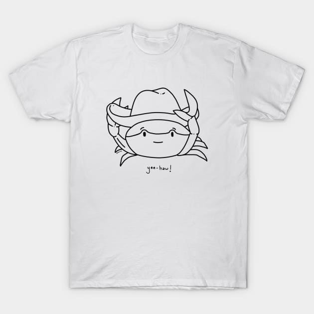 Cowboy Crab T-Shirt by Natalie Gilbert